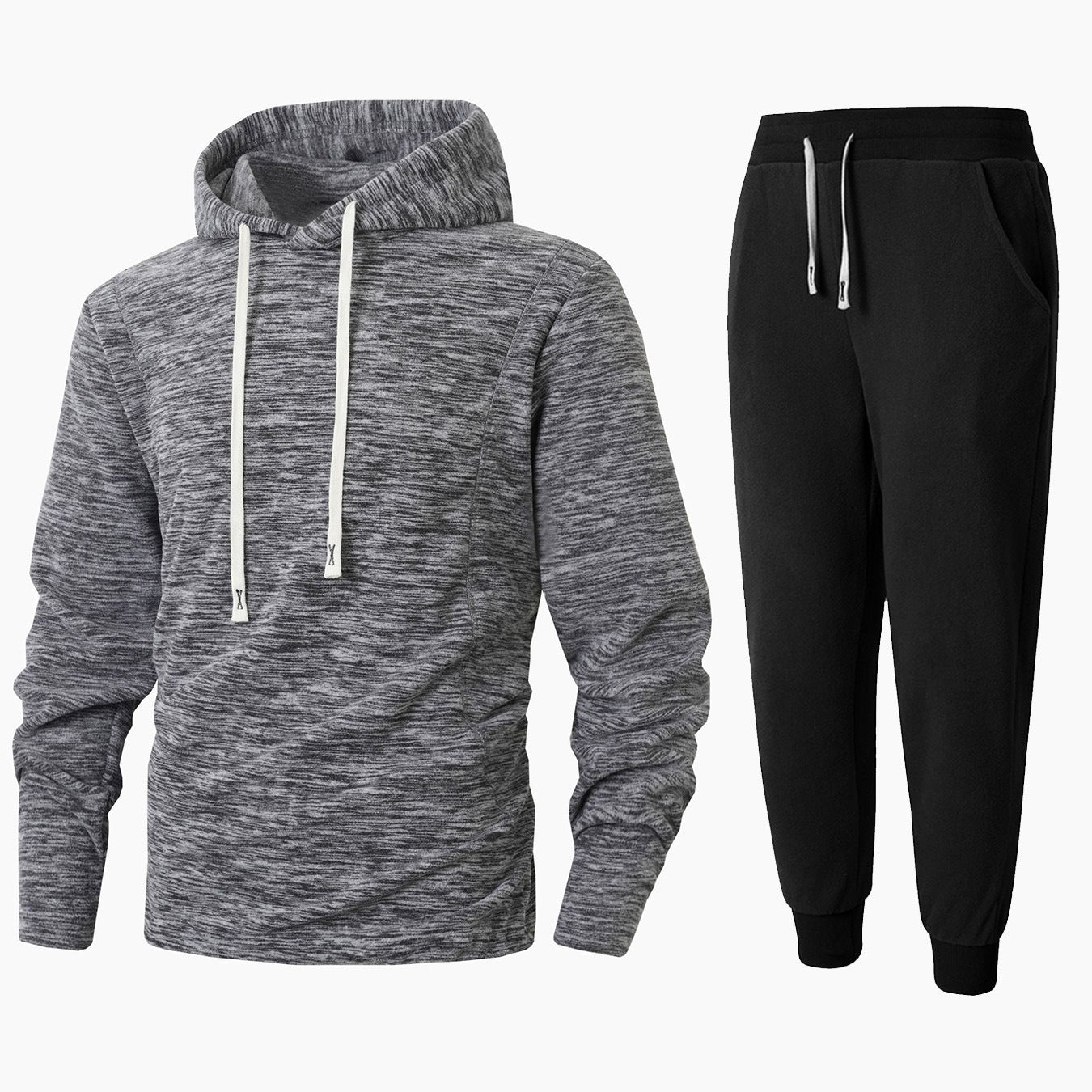 Chic and Stylish Women's Cozy Fleece Hoodie and Jogging Pants Set