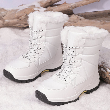 Bottes d'hiver pour femmes avec doublure isolante et semelle antidérapante Chic und Stil