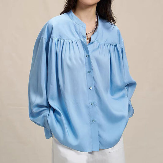 Blouse à boutons décontractée pour femmes Chic und Stil
