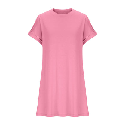 Robe t-shirt décontractée à poches Chic und Stil