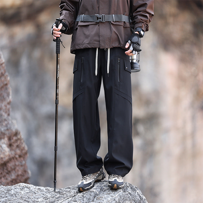 Multifunctional hiking pants for men with adjustable waist and practical pockets Chic and Style