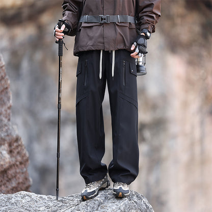 Multifunctional hiking pants for men with adjustable waist and practical pockets Chic and Style