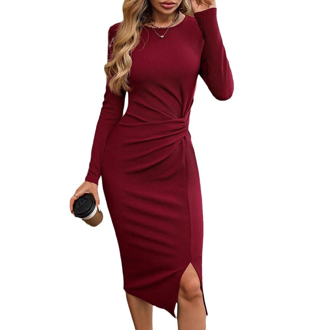 Robe portefeuille ajustée pour femmes Chic und Stil