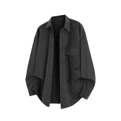 Dames Chemise de surchemise décontractée en tissu doux avec poches pratiques Chic und Stil