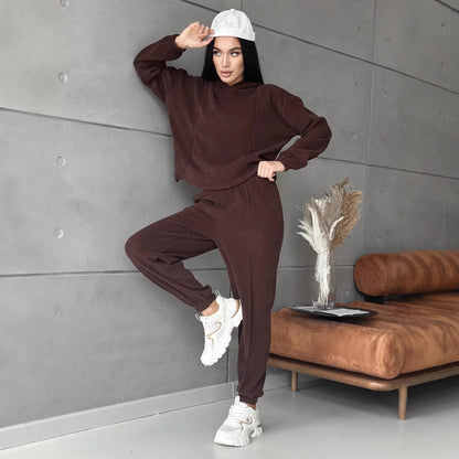 Dames Cozy Sweatset Chic und Stil