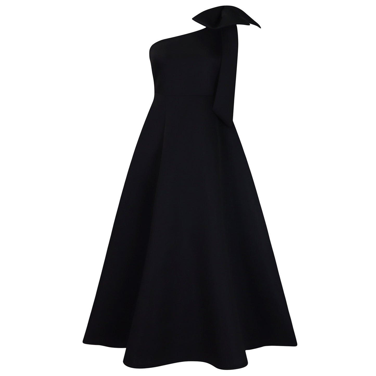 Robe maxi femme avec coupe asymétrique et élégante boucle Chic und Stil