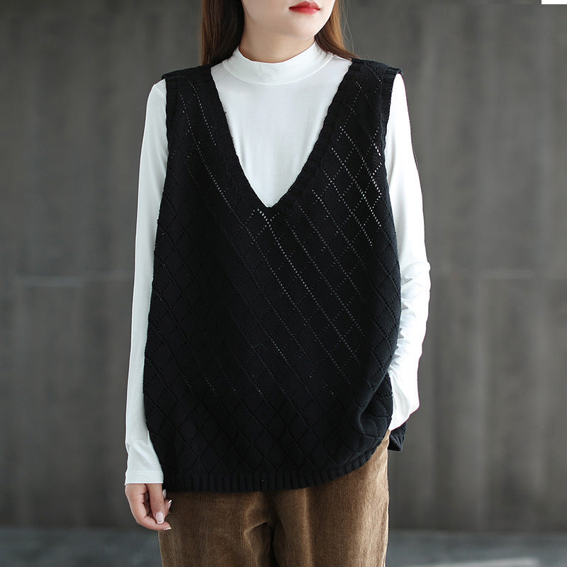 Dames gilet en tricot Chic und Stil