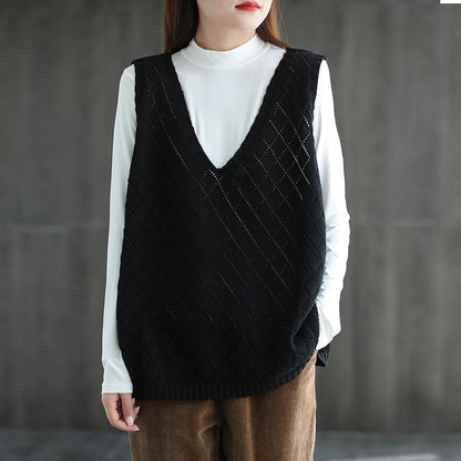 Dames gilet en tricot Chic und Stil