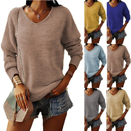 Pull en tricot décontracté pour femmes Chic und Stil