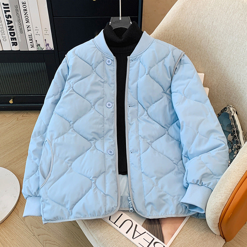 Dames blouson matelassé avec zip et poches pratiques Chic und Stil