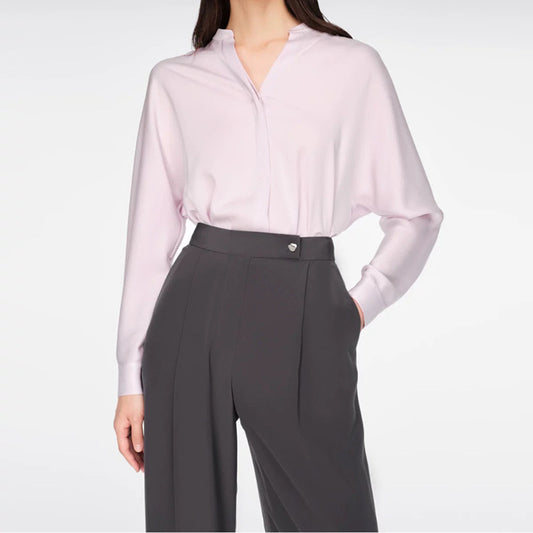 Blouse Femme Stylée Col V Chic und Stil