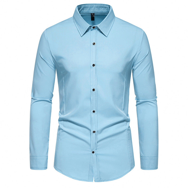 Chemise à manches longues tendance pour hommes avec une coupe élégante Chic und Stil