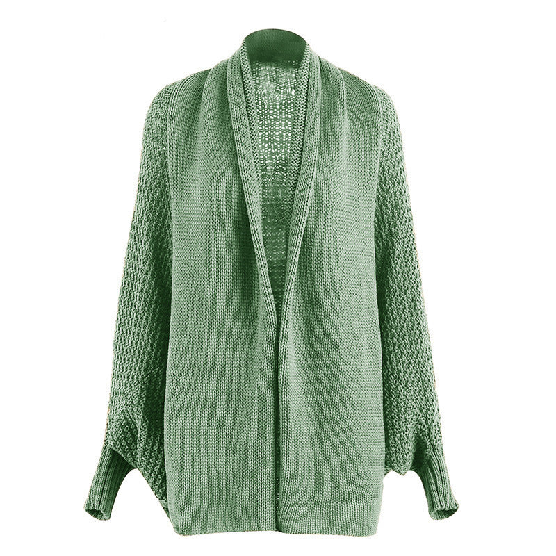 Dames Grand cardigan en tricot avec coupe décontractée et manches volumineuses Chic und Stil