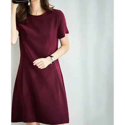 Robe courte à manches courtes pour femmes Chic und Stil