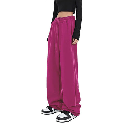 Chill wide pants for women with adjustable waist and practical pockets Chic and Style