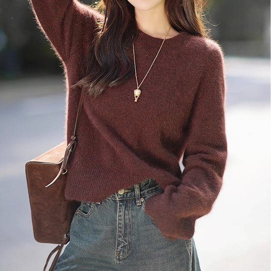 Pull en tricot douillet pour femmes Chic und Stil 1750847043