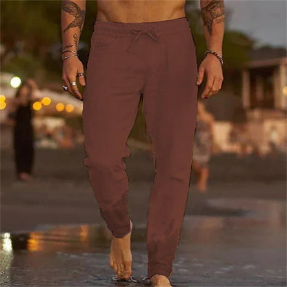 Chic und Stil | Casual Linen Pants for Men