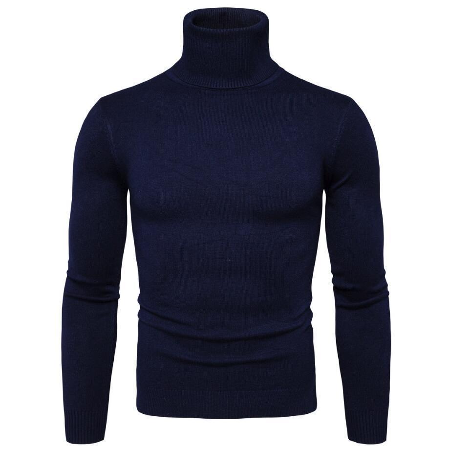 Men’s Merino Wool Turtleneck Sweater, Elegant & Comfortable | Chic und Stil