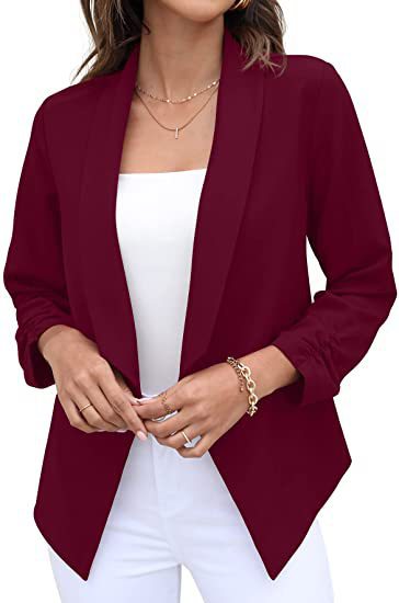 Blazer ouvert décontracté pour femmes Chic und Stil