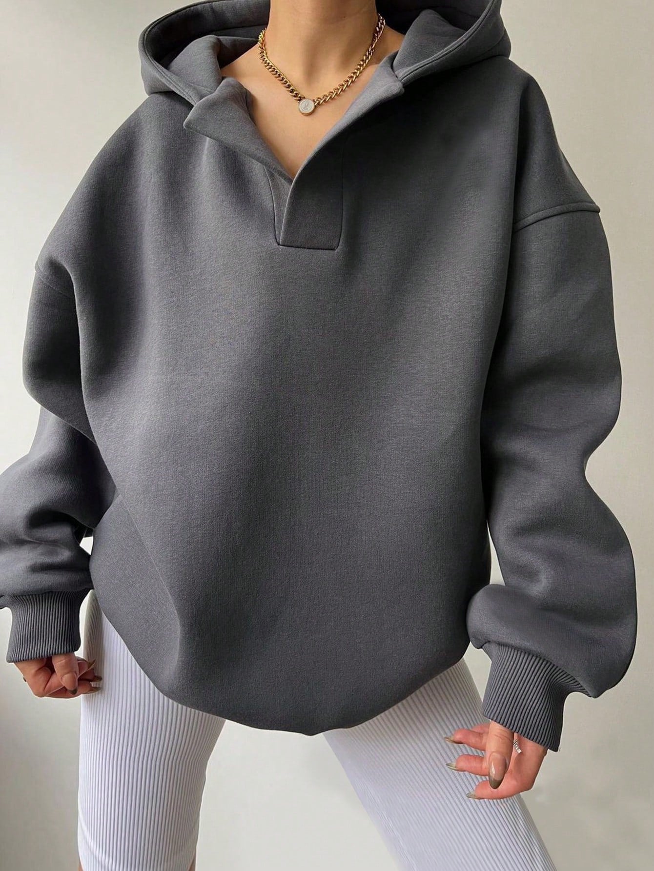 Ladies Oversized Hoodie with Unique Chic and Style