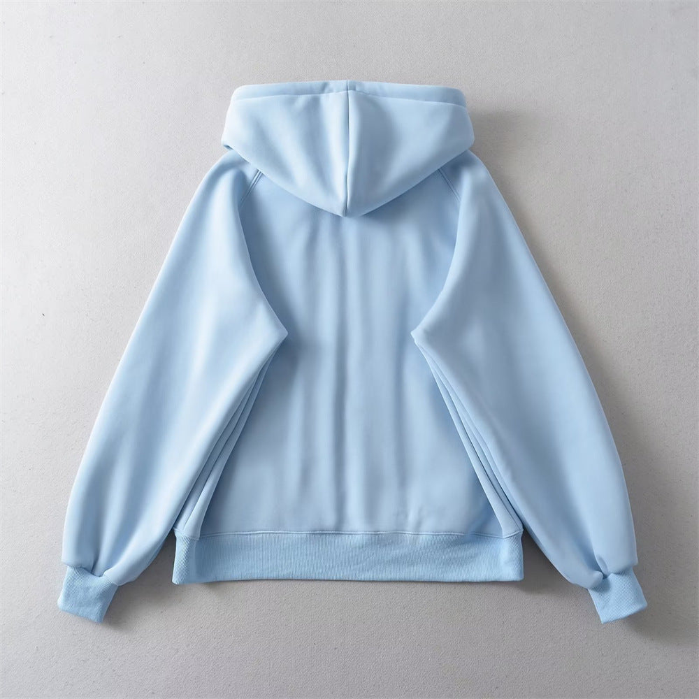 Dames décontractée Oversized veste à capuche Chic und Stil