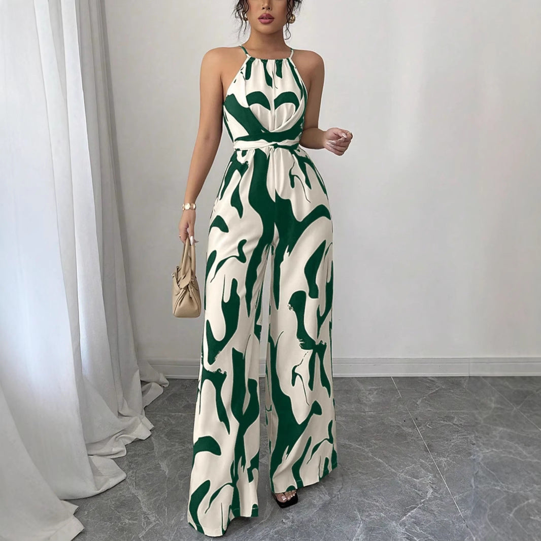 Dames Combinaison avec col haut et élégante drapé Chic und Stil