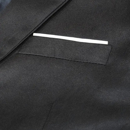 Men’s Modern Suit Blazer with High Collar – Elegant Tailored Fit | Chic und Stil