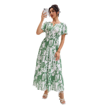 Robe Maxi Boho en Tulle Chic und Stil