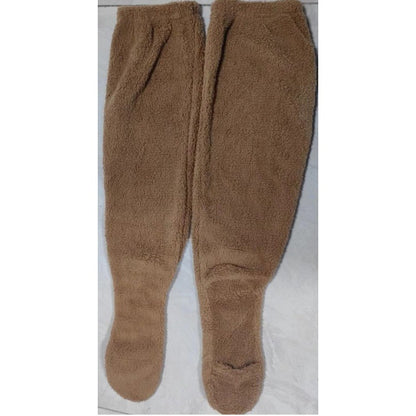 Chaussettes Overknee douces en polaire pour femmes Chic und Stil