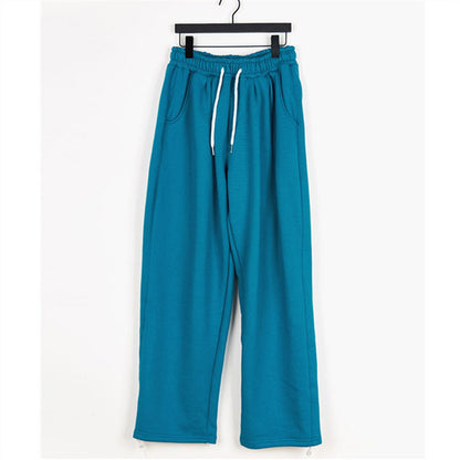 Pantalon de loisirs décontracté pour femmes avec taille élastique et poches pratiques Chic & Stil