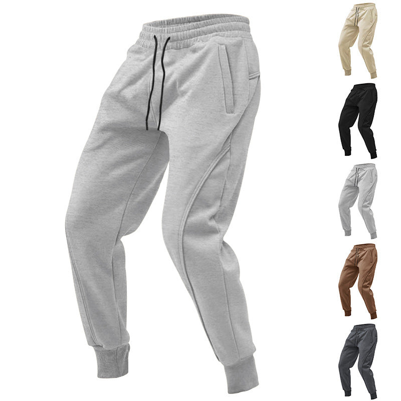 Comfortable sports pants for men with adjustable waistband and side pockets Chic and Style