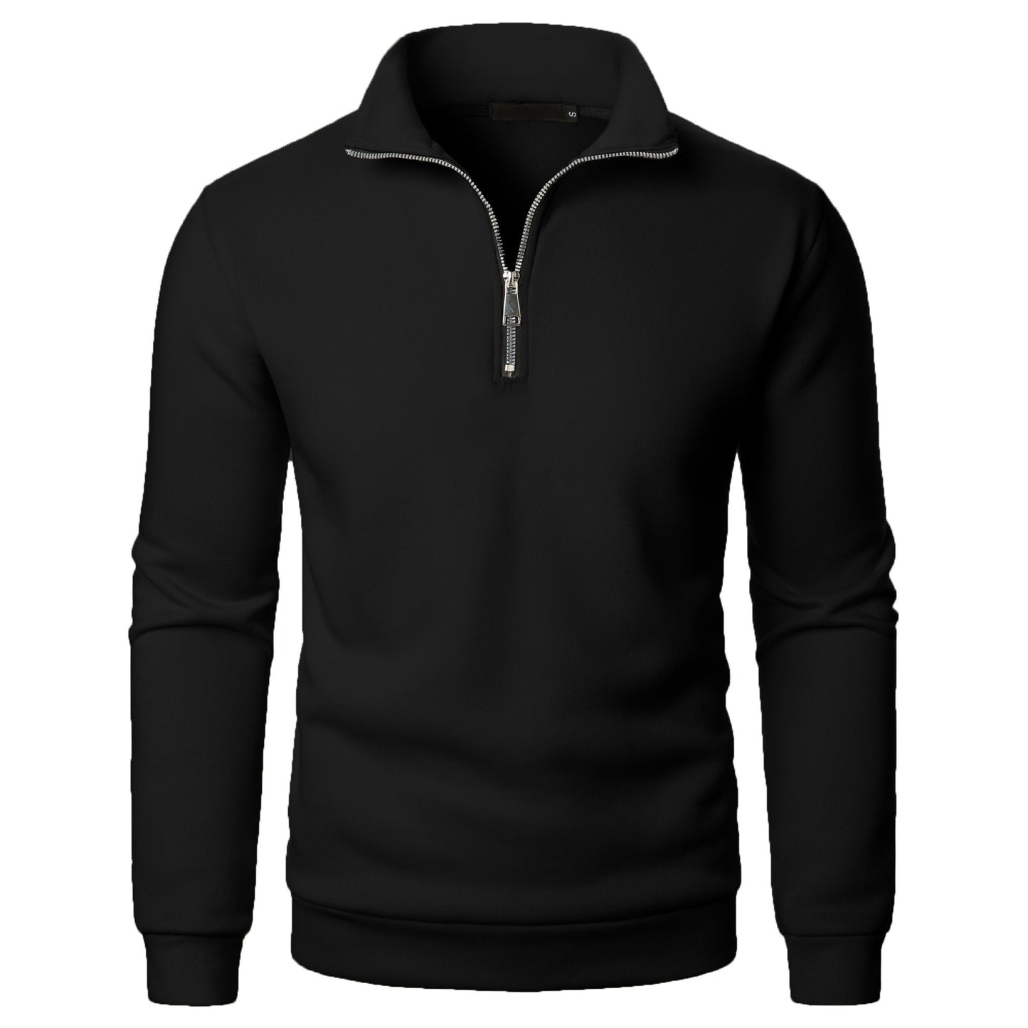 Men's pullover with short zipper Chic and Style