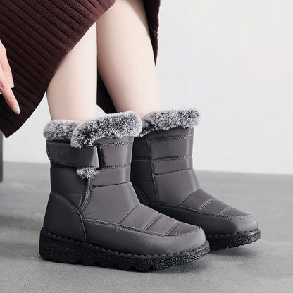 Bottes d'hiver pour femmes avec doublure chaude Chic und Stil