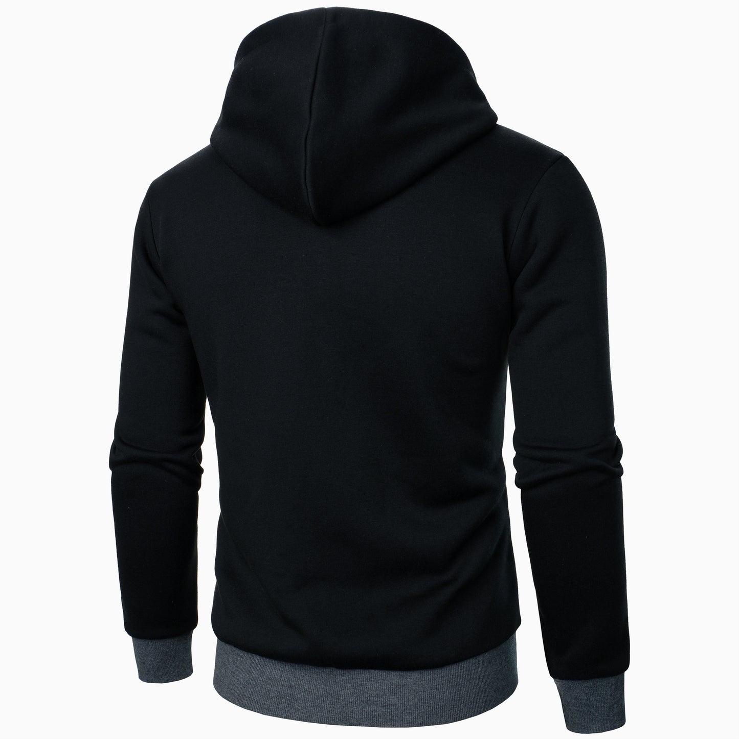 Veste à capuche sportive pour hommes avec design à double couche et accents modernes Chic und Stil