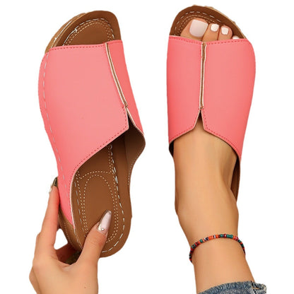 Mode dames haute confort pantoufles Chic und Stil