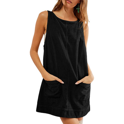 Robe décontractée à poches pour femmes Chic und Stil