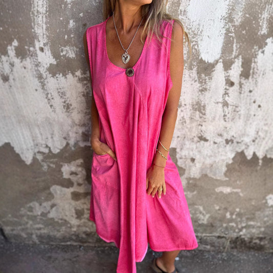 Robes tuniques d'été décontractées fluides Chic und Stil