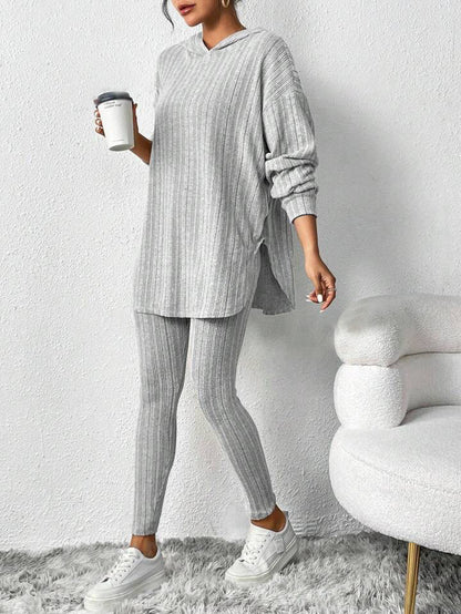 Ensemble décontracté pour dames avec pull oversize et leggings Chic und Stil