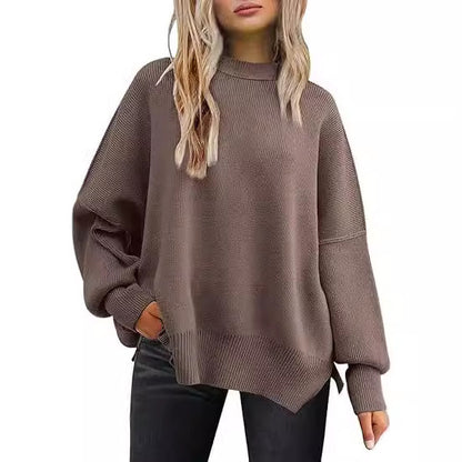 Dames pull en tricot décontracté Chic und Stil
