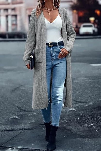 Dames Cardigan long Chic und Stil