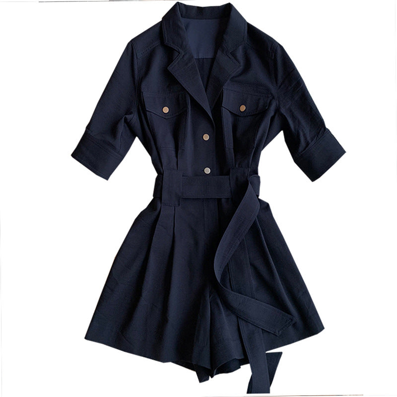 Combinaison utilitaire sur mesure pour femmes avec ceinture Chic und Stil