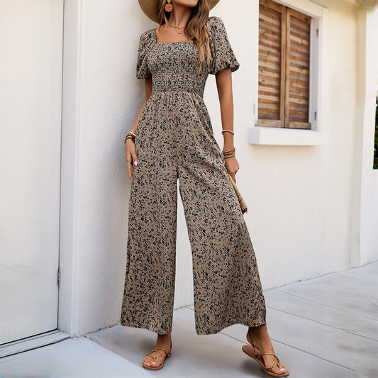 Dames Robe Maxi Longue avec haut froncé et poches Chic und Stil