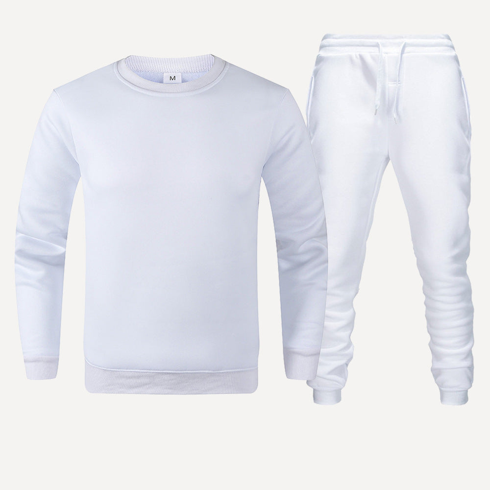 Men's Sweatshirt and Jogging Pants Set with Comfortable Chic Cut and Style