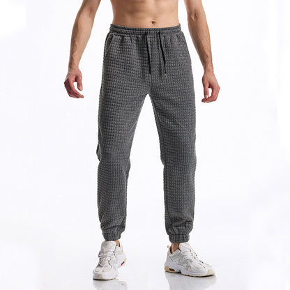 Comfortable sweatpants for men with high waist and elastic comfort Chic and Style