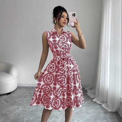 Robe chemise à boutons pour femmes chic et stylée