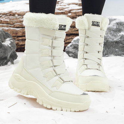 Bottes d'hiver imperméables pour femmes avec doublure isolante et semelle antidérapante Chic und Stil