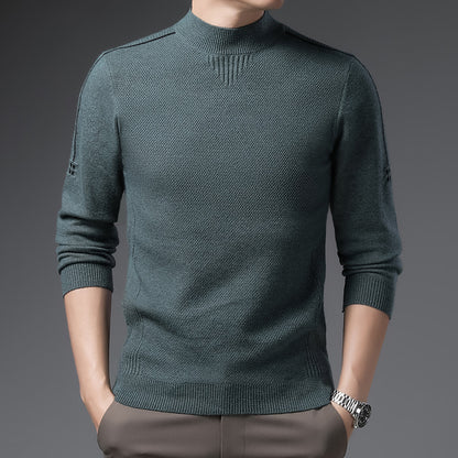 Pullover for men with elegant high collar Chic and Style