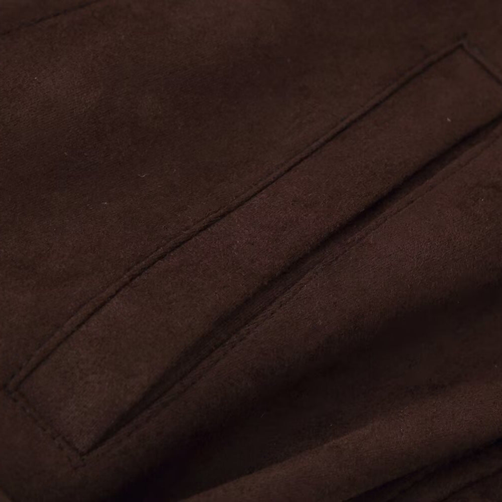 Dames élégante veste bomber oversized avec ceinture à la taille Chic und Stil