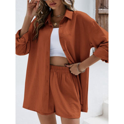 Chic and Style casual top and shorts set for women