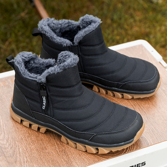 Bottes d'hiver isolées pour femmes avec matériau supérieur déperlant et semelle antidérapante Chic und Stil